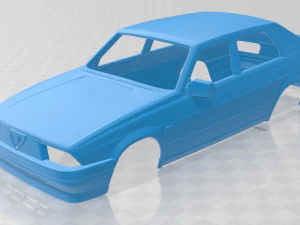 alfa romeo 75 1985 printable car 3D Print Model