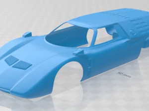 माज़दा आरएक्स-500 1970 प्रिंट करने योग्य बॉडी कार 3D प्रिंट मॉडल