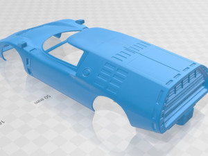mazda rx-500 1970 printable body car 3D Baskı Modeli