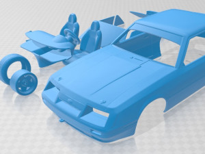 mustang gt group a 1983 printable car 3D प्रिंट मॉडल