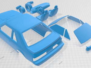 mustang gt group a 1983 printable car 3D Print Model