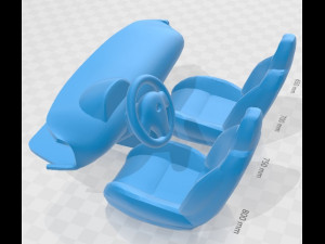 mustang gt group a 1983 printable car 3D Print Model