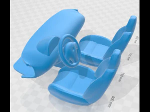 mustang gt group a 1983 printable car 3D Print Model