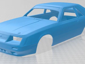mustang gt group a 1983 printable car 3D Print Model