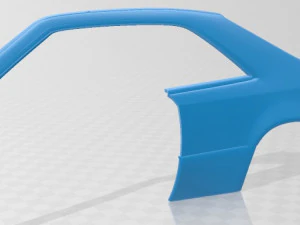 mercedes benz e class amg 1988 printable car 3D Print Model