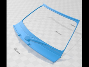 mercedes benz e class amg 1988 printable car Modèles 3D en vedette