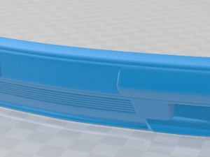 mercedes benz e class amg 1988 printable car Modèles 3D en vedette
