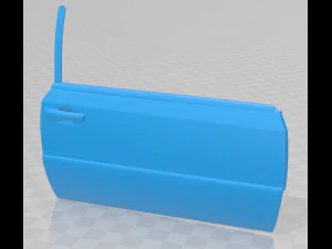 mercedes benz e class amg 1988 printable car 3D Print Model