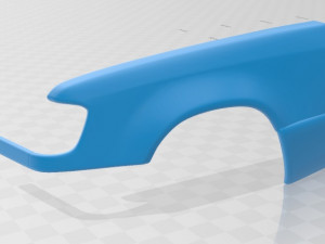 mercedes benz e class amg 1988 printable car Modèles 3D en vedette