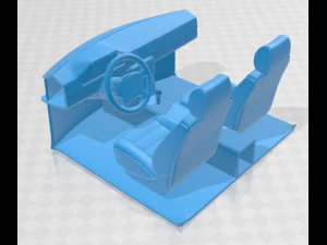 mercedes benz e class amg 1988 printable car 3D Print Model