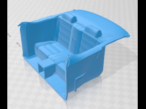 mercedes benz e class amg 1988 printable car Modèles 3D en vedette