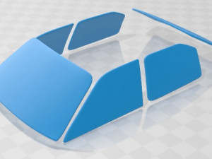opel kadett 1991 printable car Modèles 3D en vedette