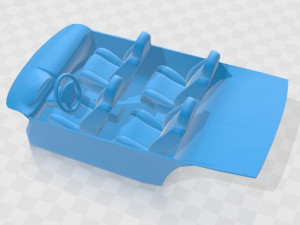 opel kadett 1991 printable car Modèles 3D en vedette