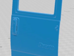 fiat ducato 1981 printable van 3D Print Model