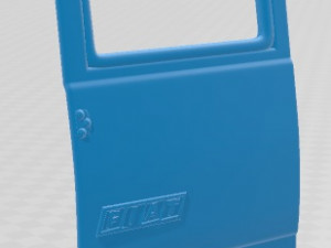 fiat ducato 1981 printable van Modèles 3D en vedette