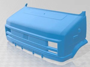 fiat ducato 1981 printable van 3D Print Model