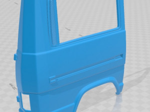 fiat ducato 1981 printable van Modèles 3D en vedette