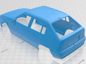 opel kadett 1991 printable body car 3D 打印模型