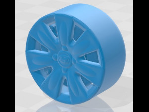 hyundai getz 2006 printable car 3D Print Model