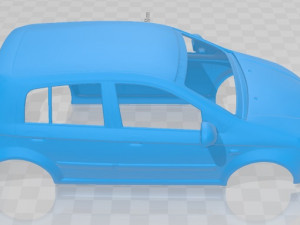 hyundai getz 2006 printable body car 3D 打印模型
