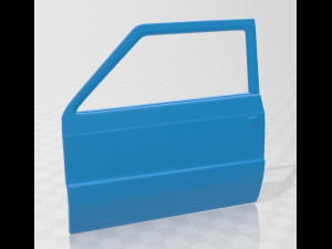 fiat panda 30 1980 printable car 3D Baskı Modeli