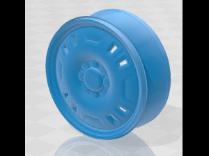 fiat panda 30 1980 printable car 3D Baskı Modeli