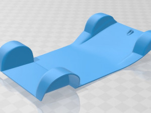 lancia stratos zero 1970 printable car 3D 프린트 모델