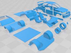 m3 e36 1992 printable car 3D Print Model