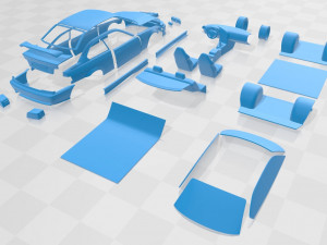 m3 e36 1992 printable car 3D Print Model