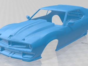 amc ringbrothers javelin defiant 1972 printable body car 3Dプリントモデル