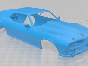 amc ringbrothers javelin defiant 1972 printable body car 3D Принт Модель