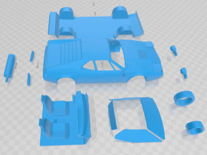 m1 1978 printable car Modèles 3D en vedette