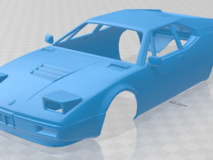 m1 1978 printable car Modèles 3D en vedette
