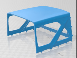 citroen mehari 1968 printable car Modèles 3D en vedette