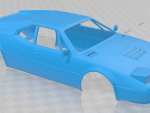 m1 1978 printable body car Modelo de Impressão 3D