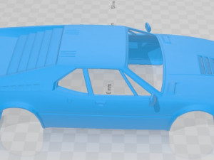 m1 1978 printable body car Modelo de Impressão 3D