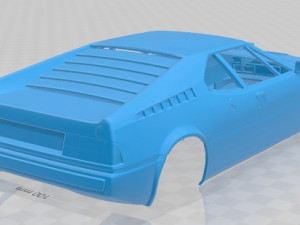 m1 1978 printable body car Modelo de Impressão 3D