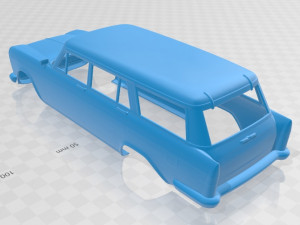 fiat 2300 familiare 1963 printable body car 3D 打印模型