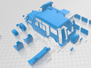 mercedes benz g 2011 printable car 3D Druckmodell