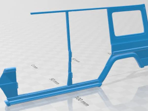mercedes benz g 2011 printable car 3D Print Model