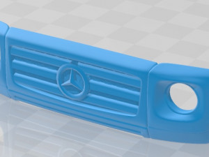 mercedes benz g 2011 printable car 3D Druckmodell