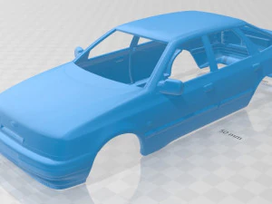 scorpio 1985 printable body car 3D Print Model
