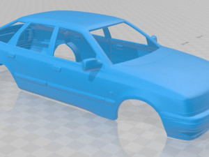 scorpio 1985 printable body car Model Cetak 3D