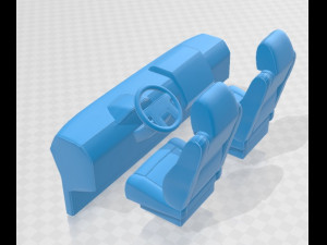 iveco x-way 2020 printable truck 3D-printmodel