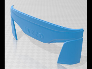 iveco x-way 2020 printable truck 3D-printmodel