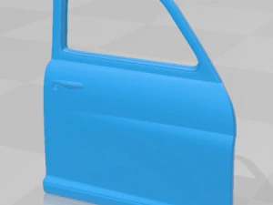 mercedes benz blue wonder renntransporter 1954 printable truck 3D Print Model