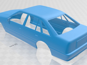 opel senator 1987 printable body car 3D Baskı Modeli