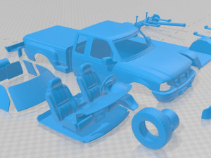 ranger xlt 1998 printable car 3Dプリントモデル