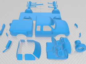 ranger xlt 1998 printable car 3Dプリントモデル