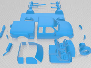ranger xlt 1998 printable car 3D Print Model
